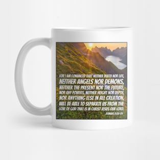 Romans 8:38-39 Mug